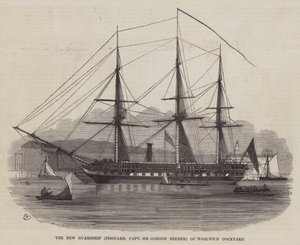 A woolwichi hajógyár új gárdája (Fisguard, Sir Gordon Bremer kapitány)